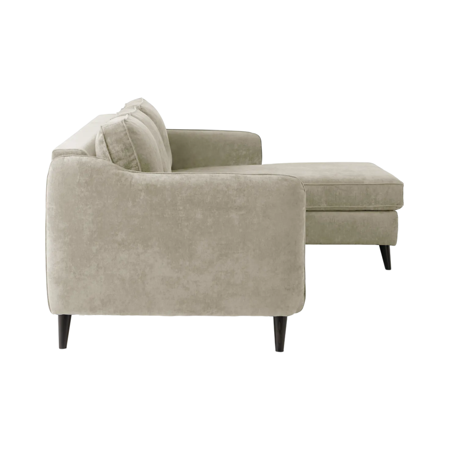 Canapé d'angle convertible tissu Prince