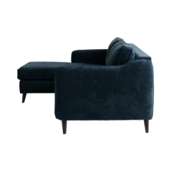 Canapé d'angle convertible tissu Prince