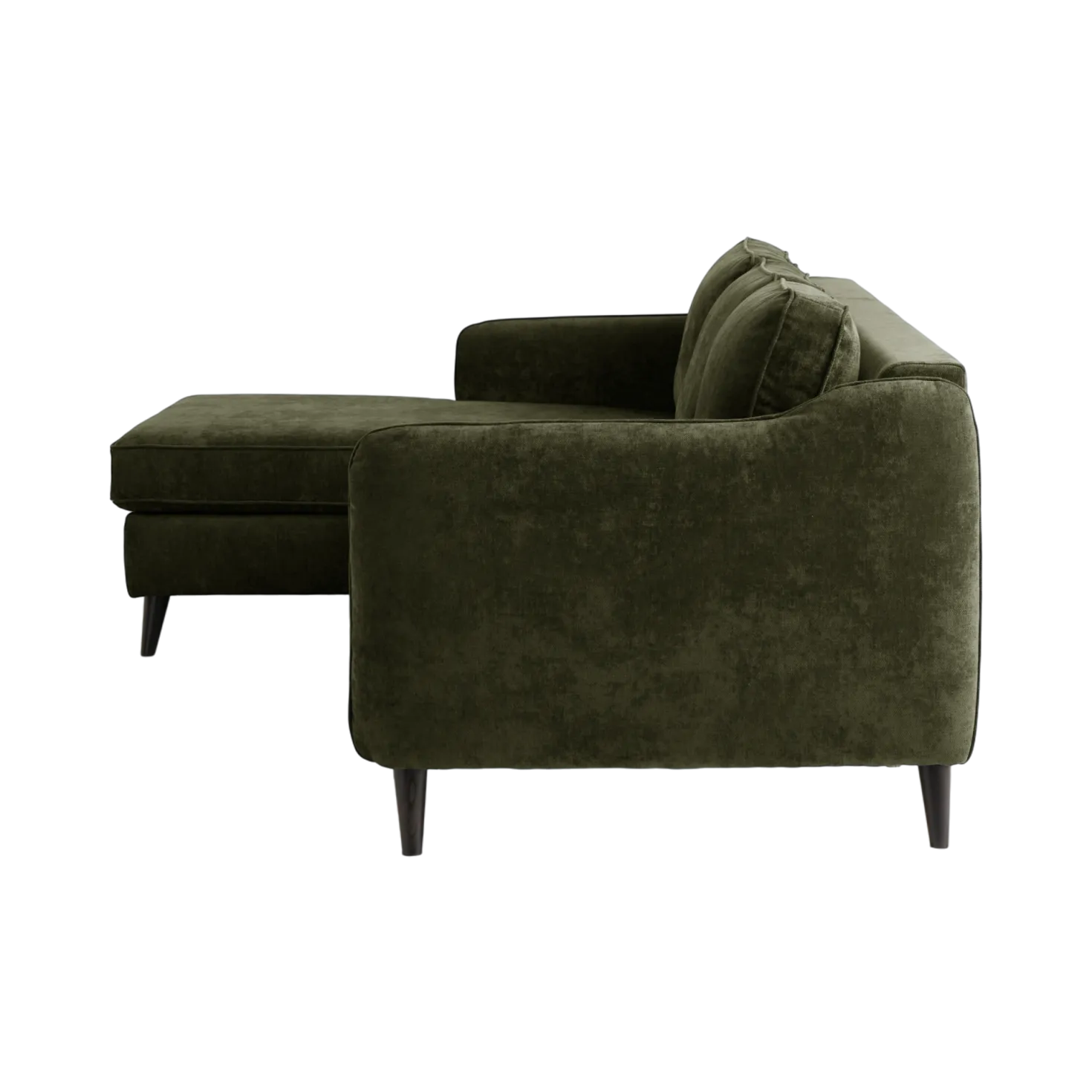 Canapé d'angle convertible tissu Prince