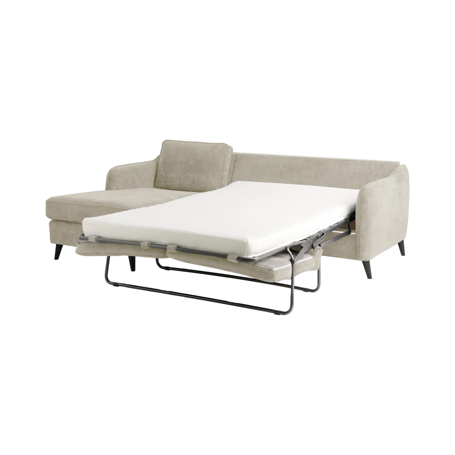 Canapé d'angle convertible tissu Prince