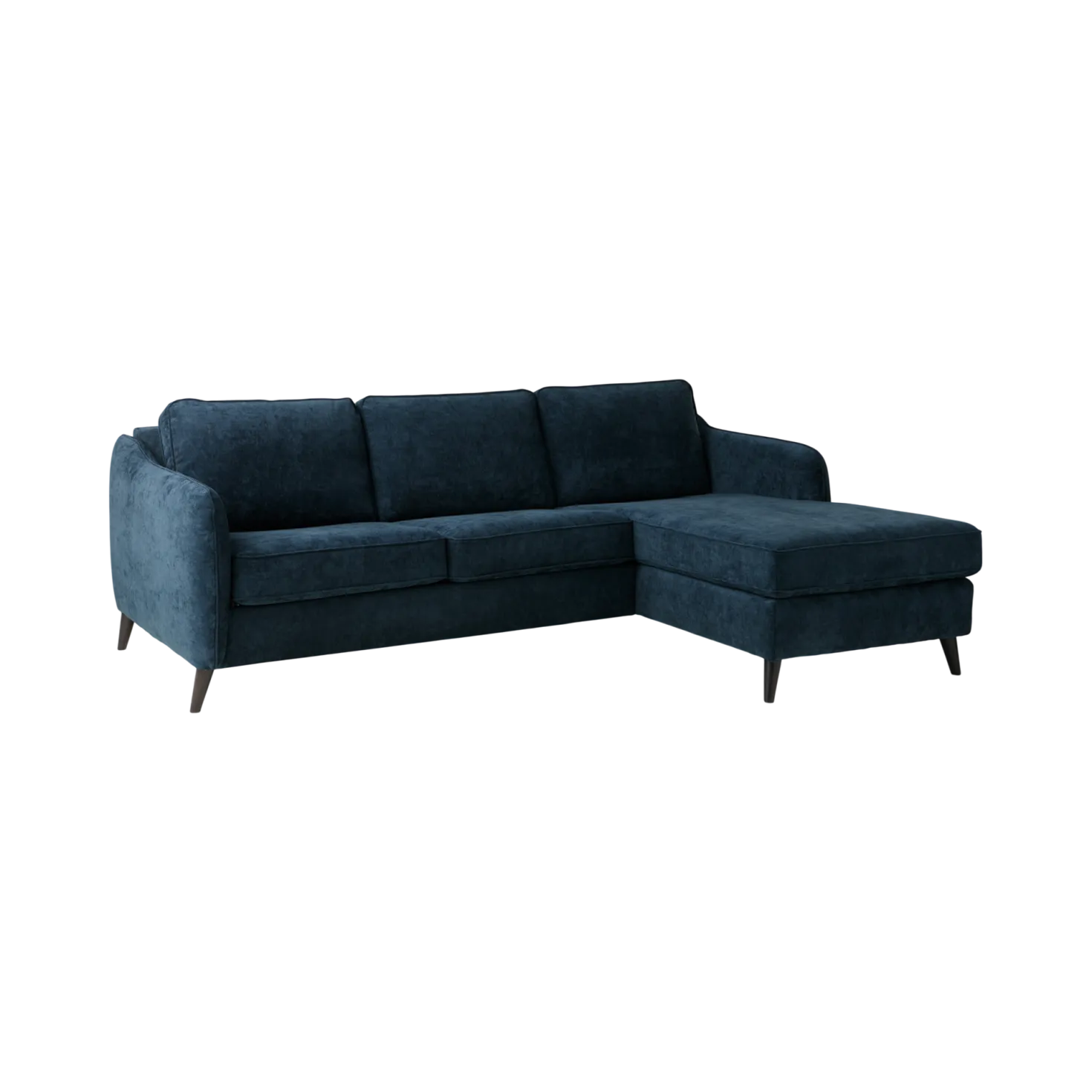 Canapé d'angle convertible tissu Prince