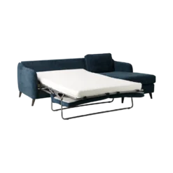 Canapé d'angle convertible tissu Prince