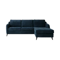 Canapé d'angle convertible tissu Prince