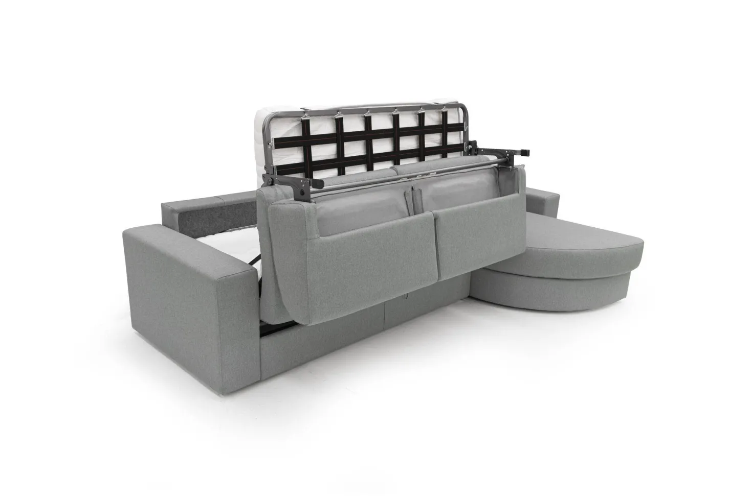 Canapé d'angle convertible tissu déhoussable Aubin