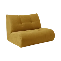 Canapé d'angle modulable tissu Benny