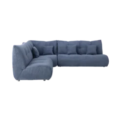 Canapé d'angle modulable tissu Benny