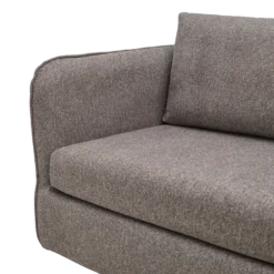 Canapé d'angle réversible compact tissu Maël