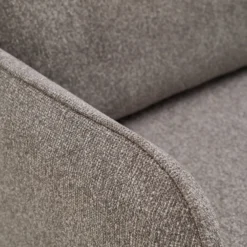 Canapé d'angle réversible compact tissu Maël