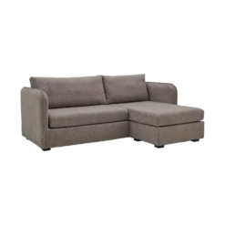 Canapé d'angle réversible compact tissu Maël