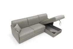 Canapé d'angle réversible tissu déhoussable Arthur