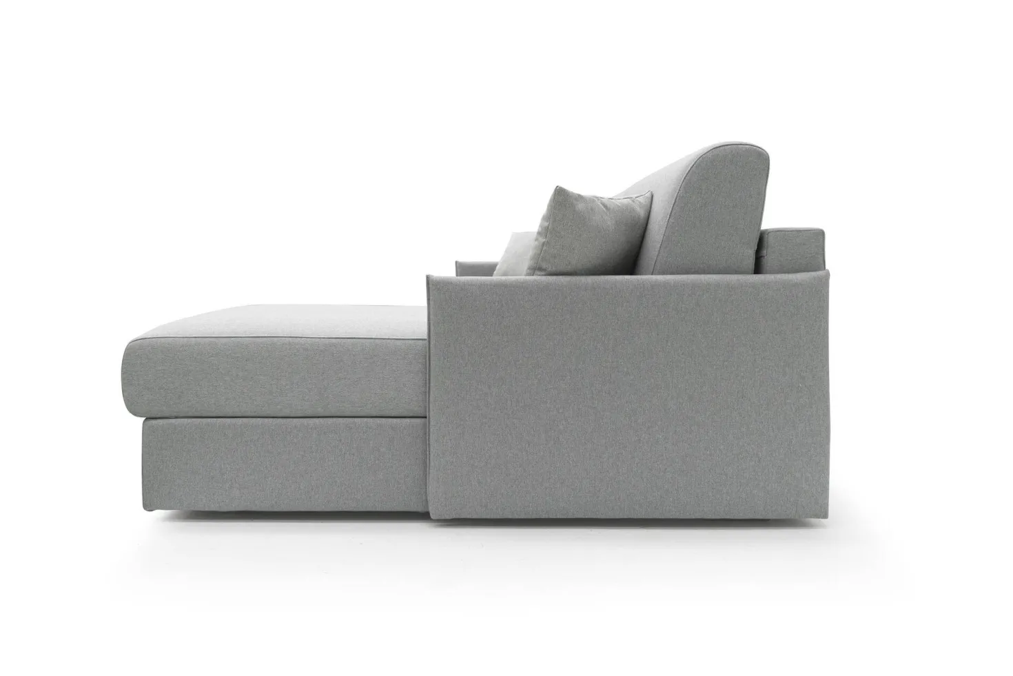 Canapé d'angle réversible tissu déhoussable Arthur