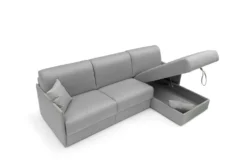 Canapé d'angle réversible tissu déhoussable Arthur