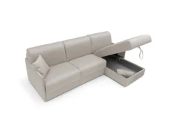 Canapé d'angle réversible tissu déhoussable Arthur