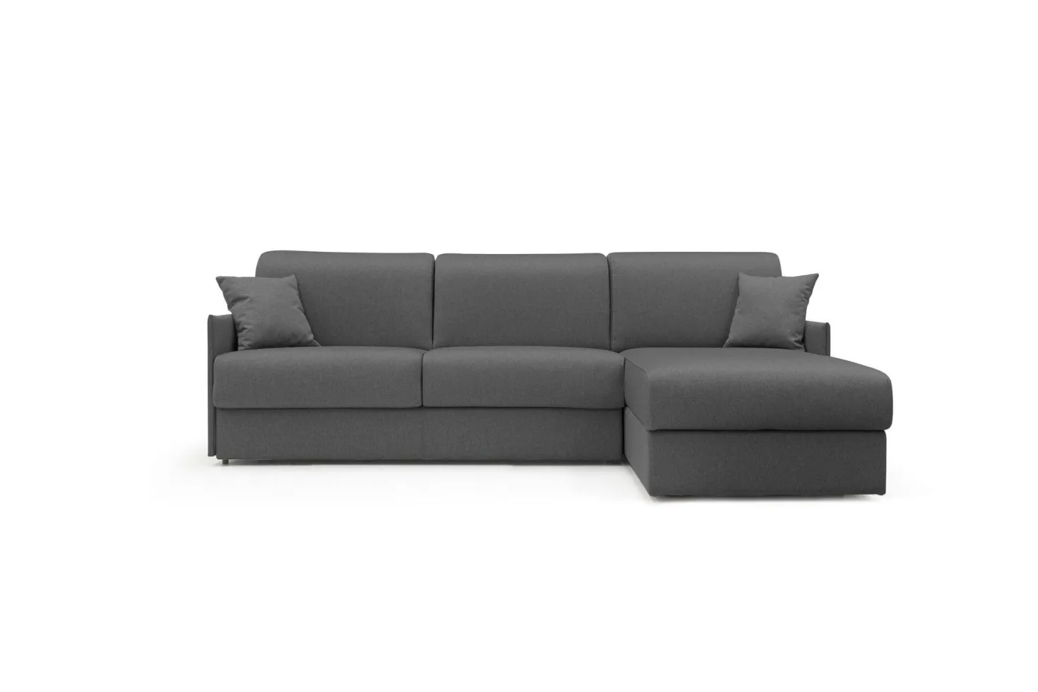 Canapé d'angle réversible tissu déhoussable Arthur