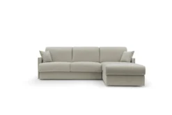 Canapé d'angle réversible tissu recyclé déhoussable Arthur