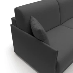 Canapé d'angle réversible tissu recyclé déhoussable Arthur