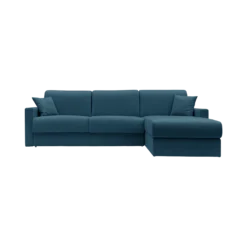 Canapé d'angle réversible tissu recyclé déhoussable Arthur