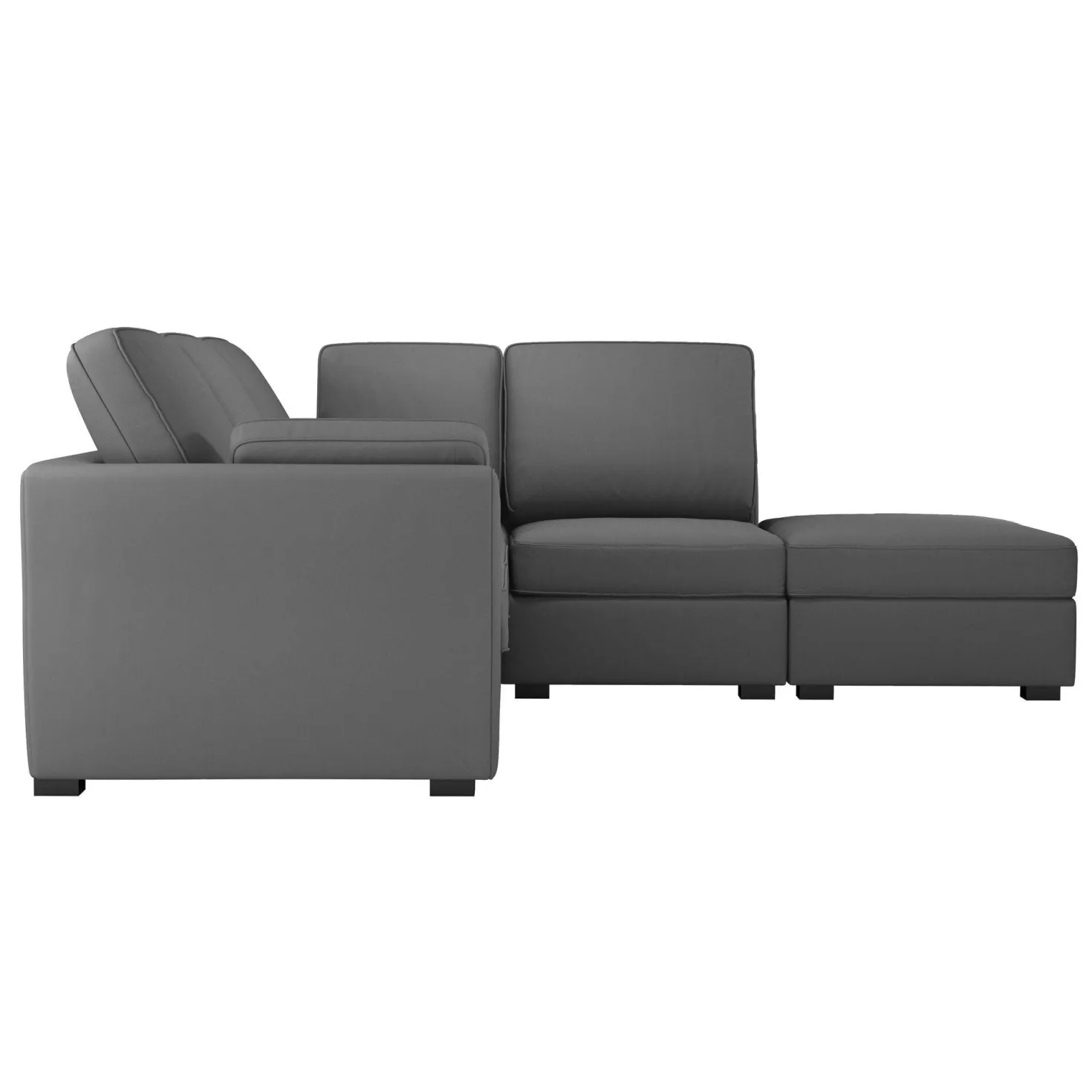 Canapé d'angle réversible tissu coton déhoussable Marbella
