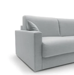 Canapé d'angle réversible tissu recyclé déhoussable Aubin
