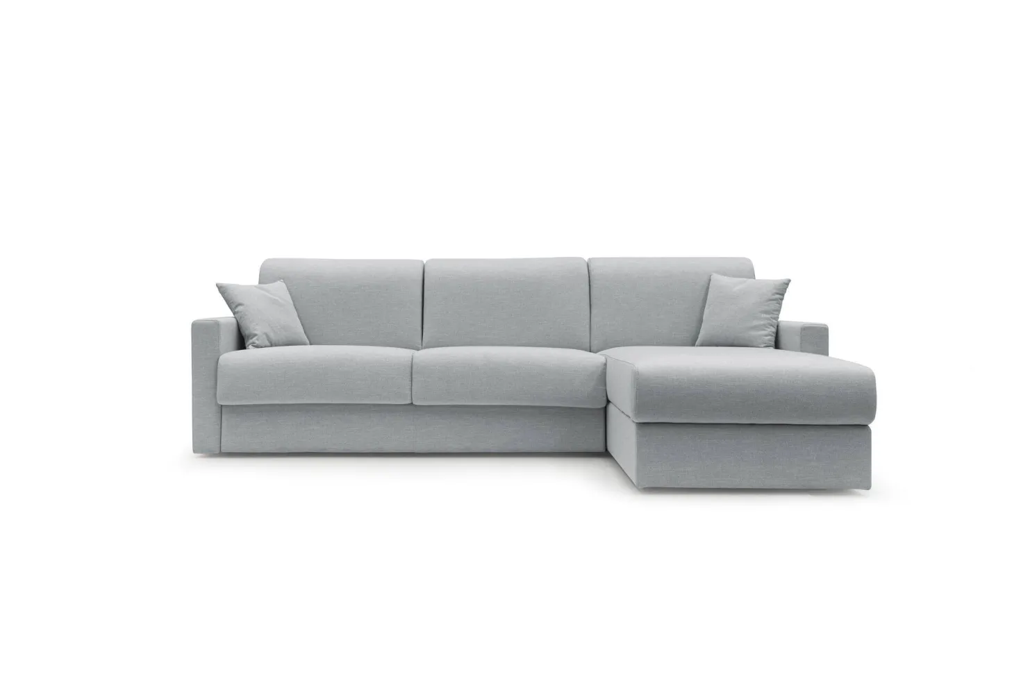Canapé d'angle réversible tissu recyclé déhoussable Aubin