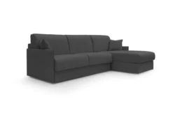 Canapé d'angle réversible tissu recyclé déhoussable Arthur