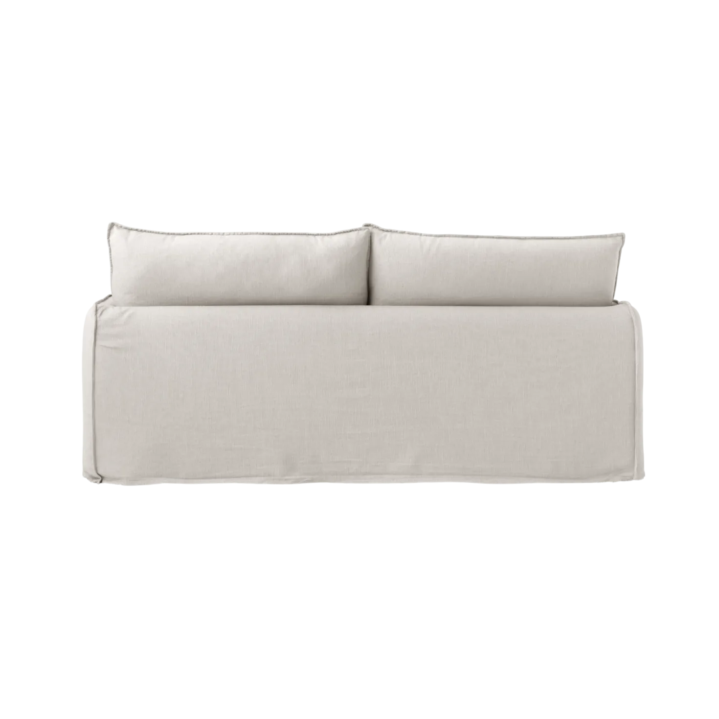 Canapé tissu effet lin Orphée