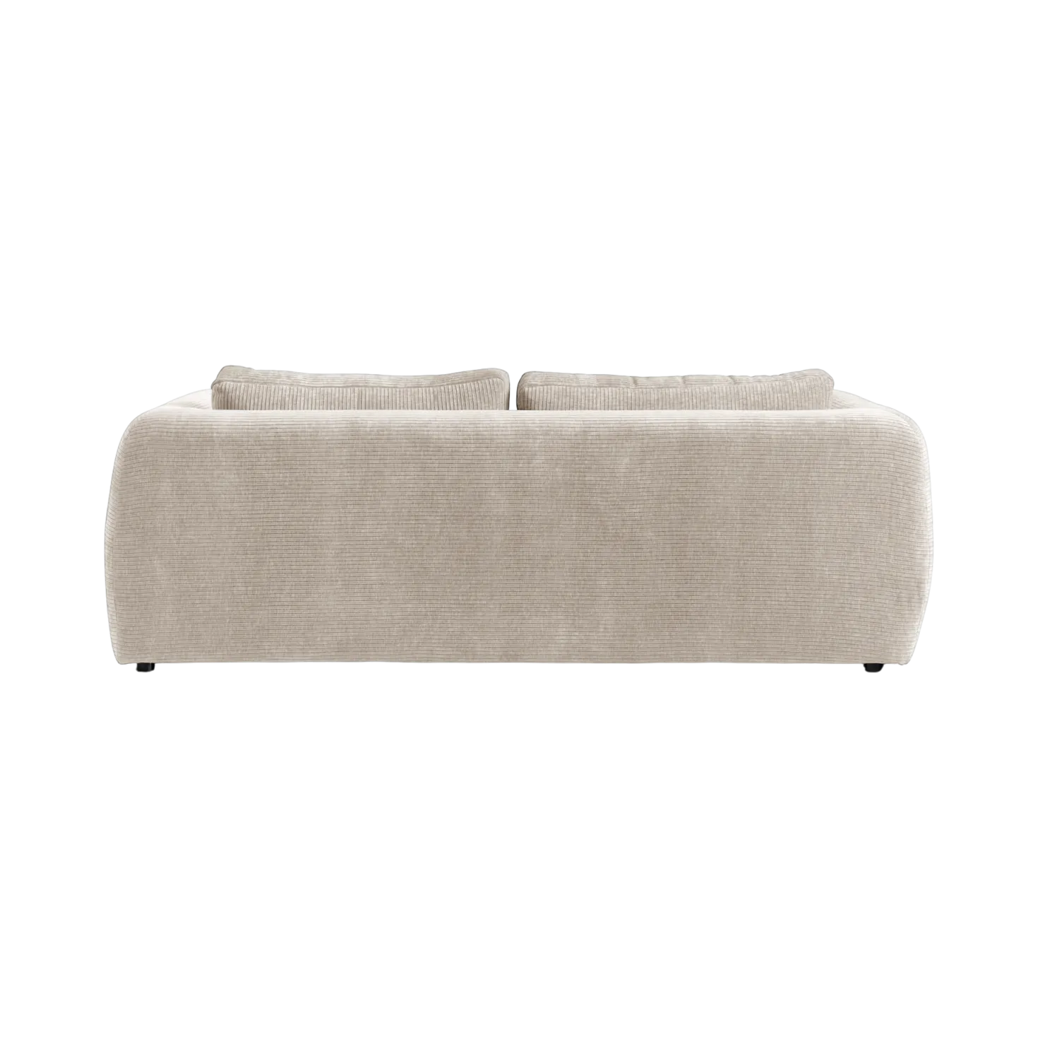 Canapé velours côtelé Olivia