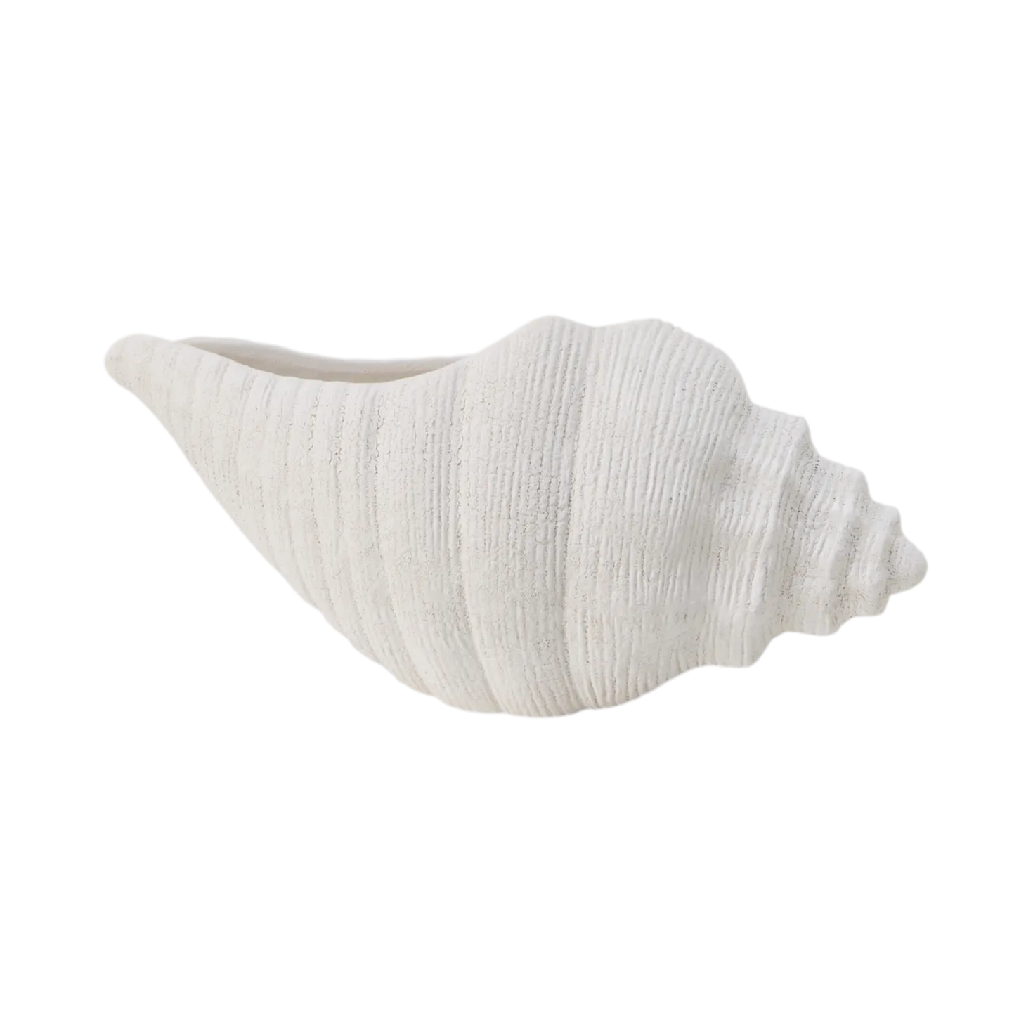 Centre de table céramique déco coquillage 32 cm Soizic