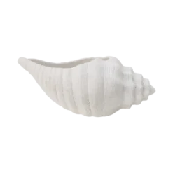 Centre de table céramique déco coquillage 49 cm Soizic