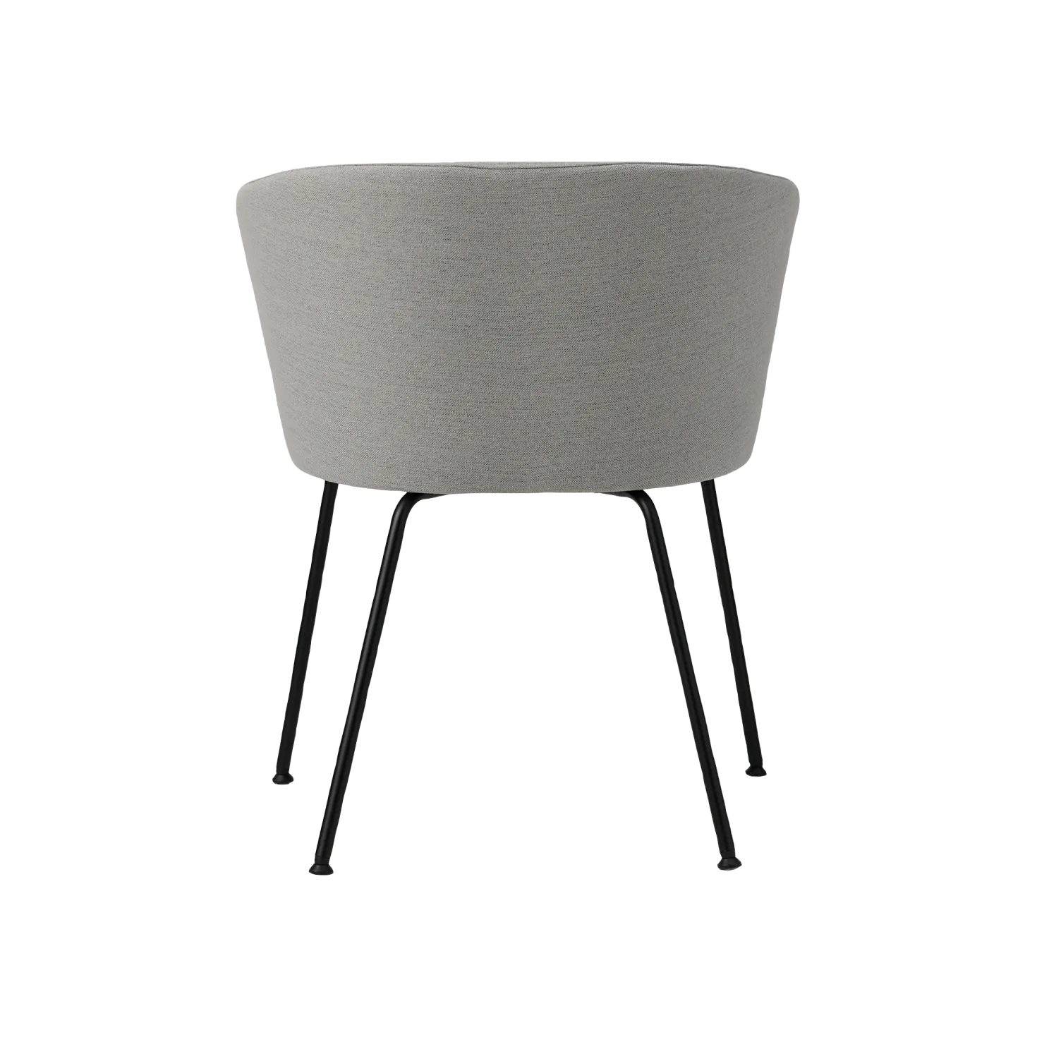 Chaise avec accoudoirs tissu pieds métal Marion