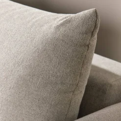 Chauffeuse avec accoudoir pour canapé modulable tissu Solal