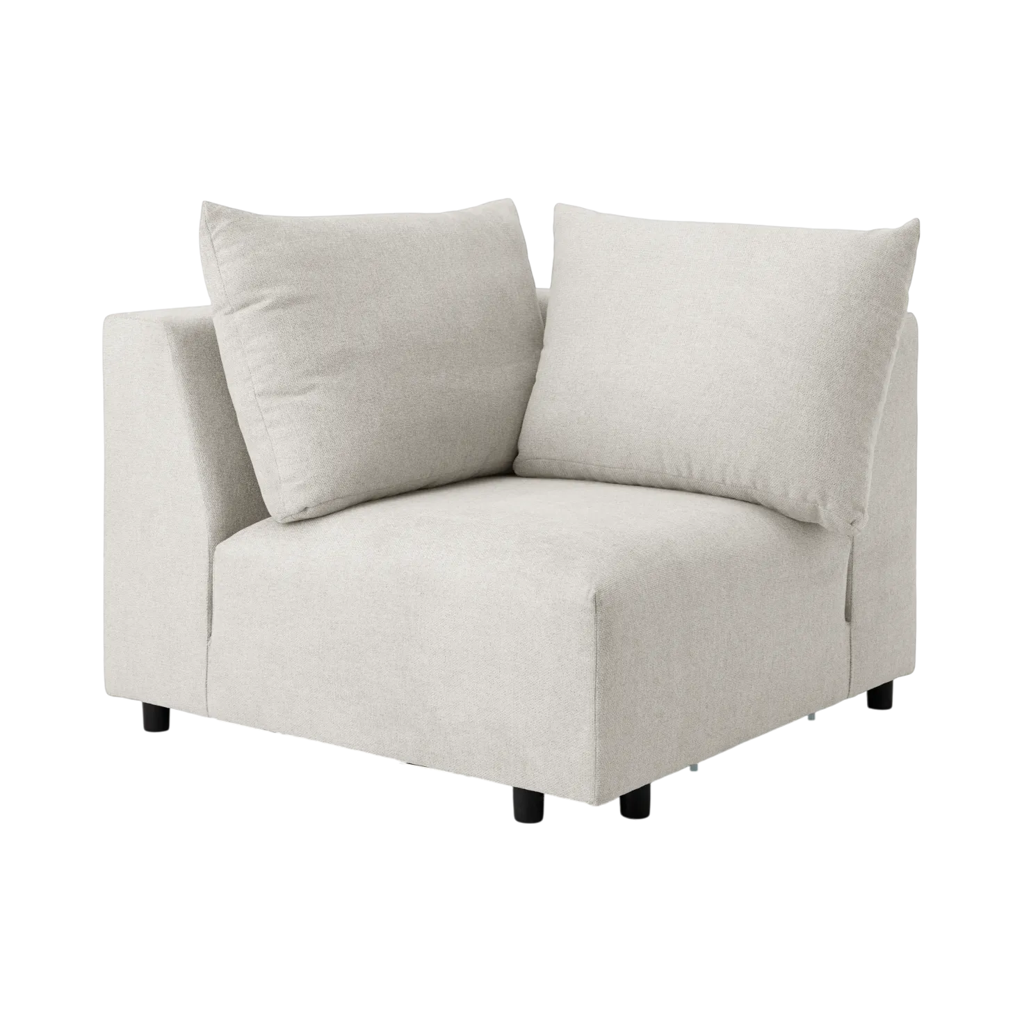 Chauffeuse d'angle pour canapé modulable Solal