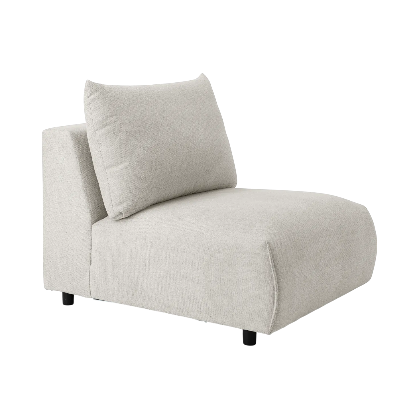 Chauffeuse pour canapé modulable tissu Solal