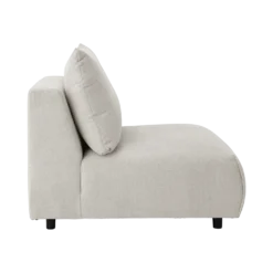 Chauffeuse pour canapé modulable tissu Solal