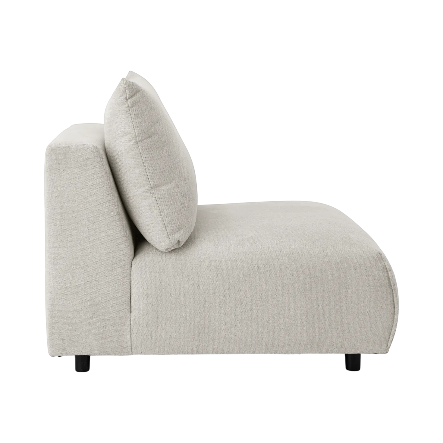 Chauffeuse pour canapé modulable tissu Solal