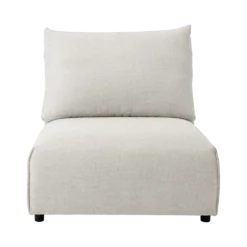 Chauffeuse pour canapé modulable tissu Solal
