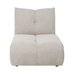 Chauffeuse pour canapé modulable tissu Benny