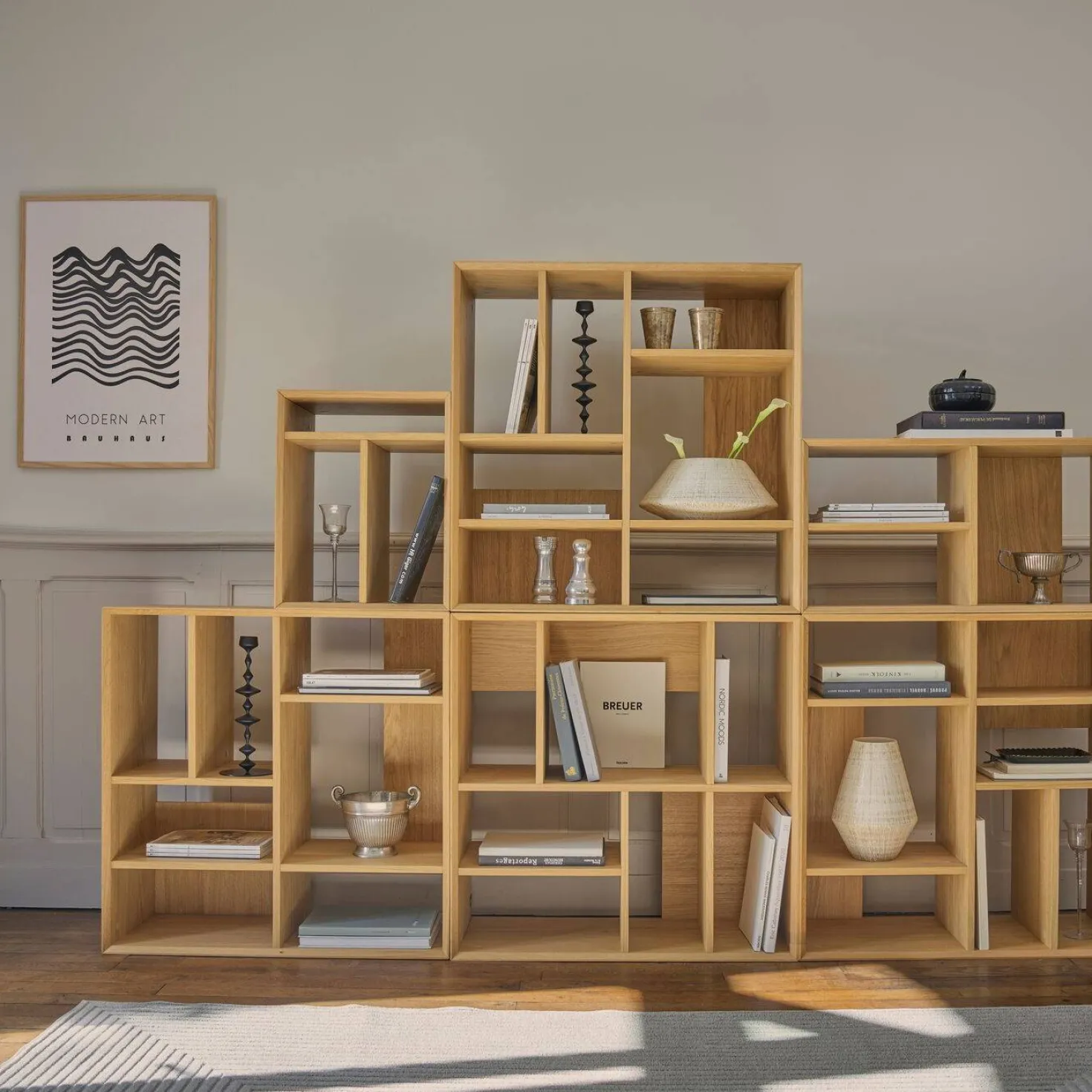 CM CREATION Tableau GS Suaviz shapes B 50 x 70 cm