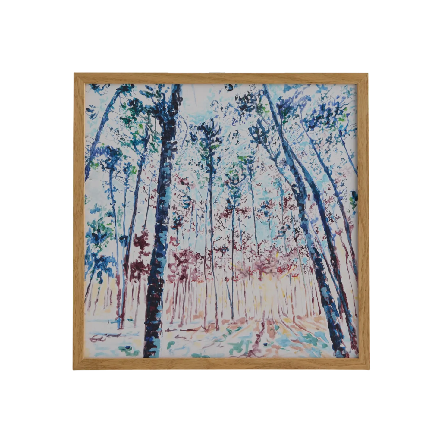 CM CREATION Tableau Les Allassins 50 x 50 cm