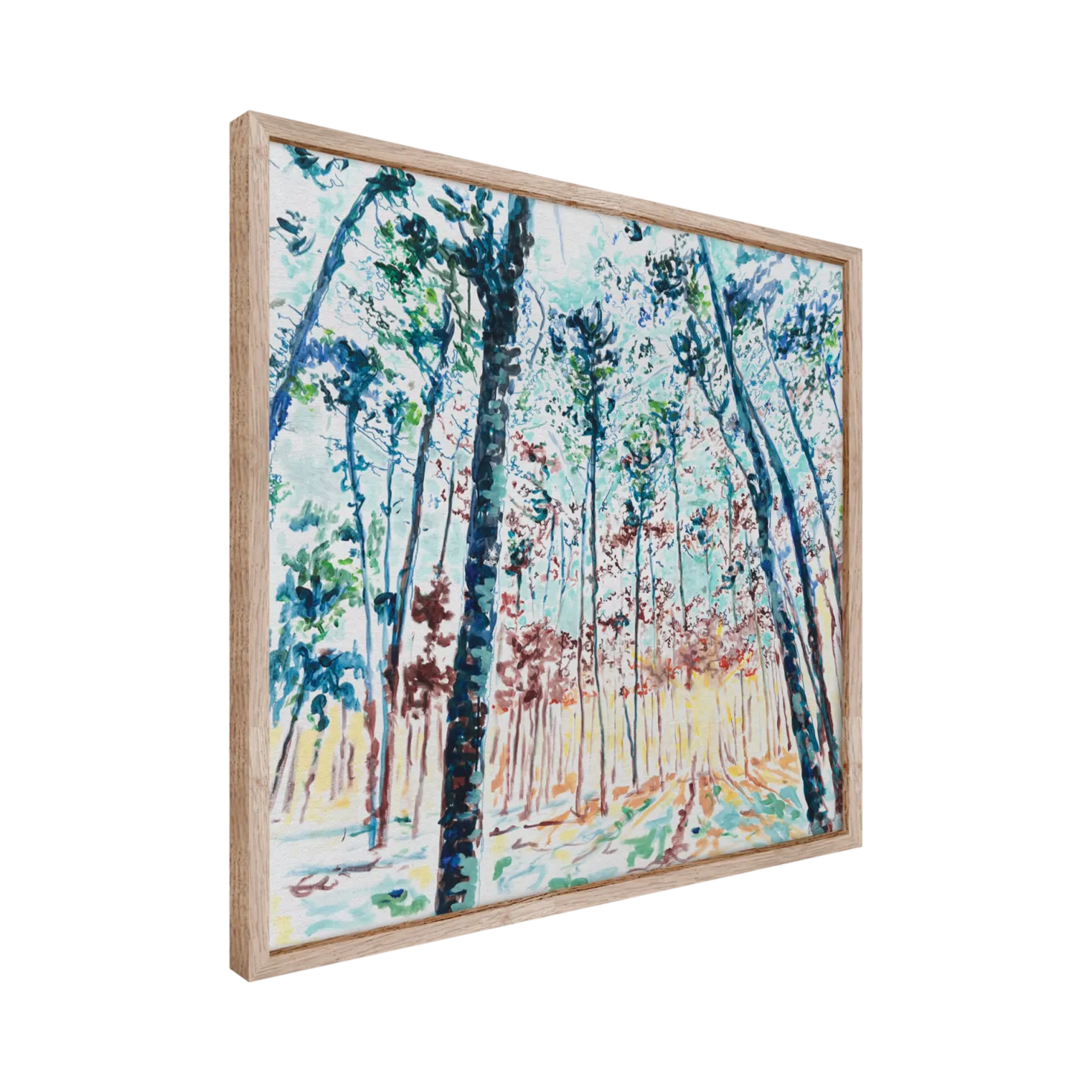 CM CREATION Tableau Les Allassins 50 x 50 cm