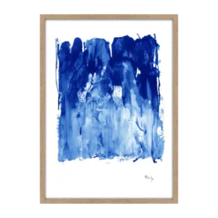 CM CREATION Tableau MY Bleu Klein F 50 x 70 cm