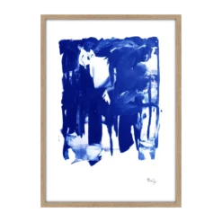 CM CREATION Tableau MY Bleu Klein A 50 x 70 cm
