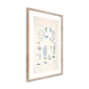 CM CREATION Tableau Planche sea 50 x 70 cm