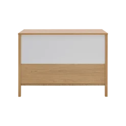 Commode décor bois 3 tiroirs Simon