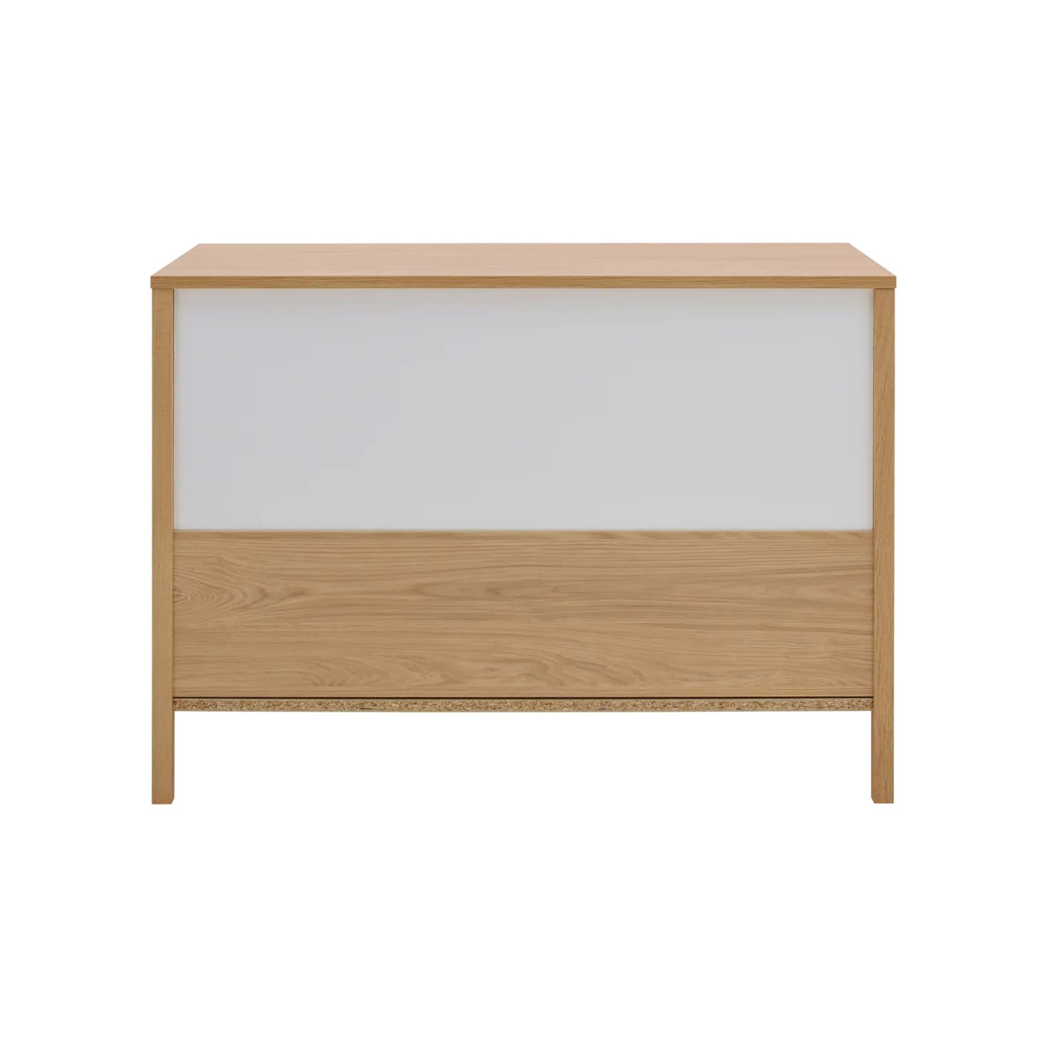 Commode décor bois 3 tiroirs Simon