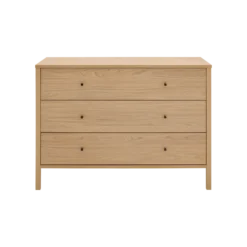 Commode décor bois 3 tiroirs Simon