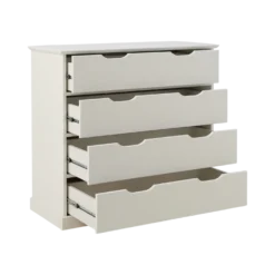 Commode 4 tiroirs bois Théa
