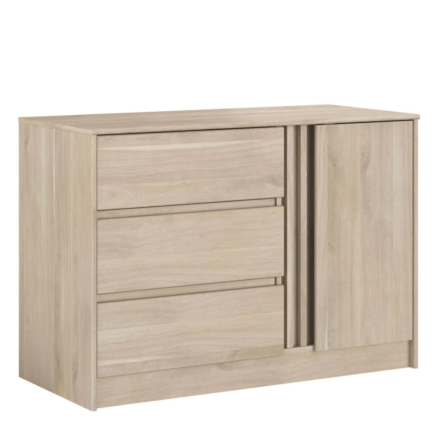 Commode 3 tiroirs 1 portes Palmyre