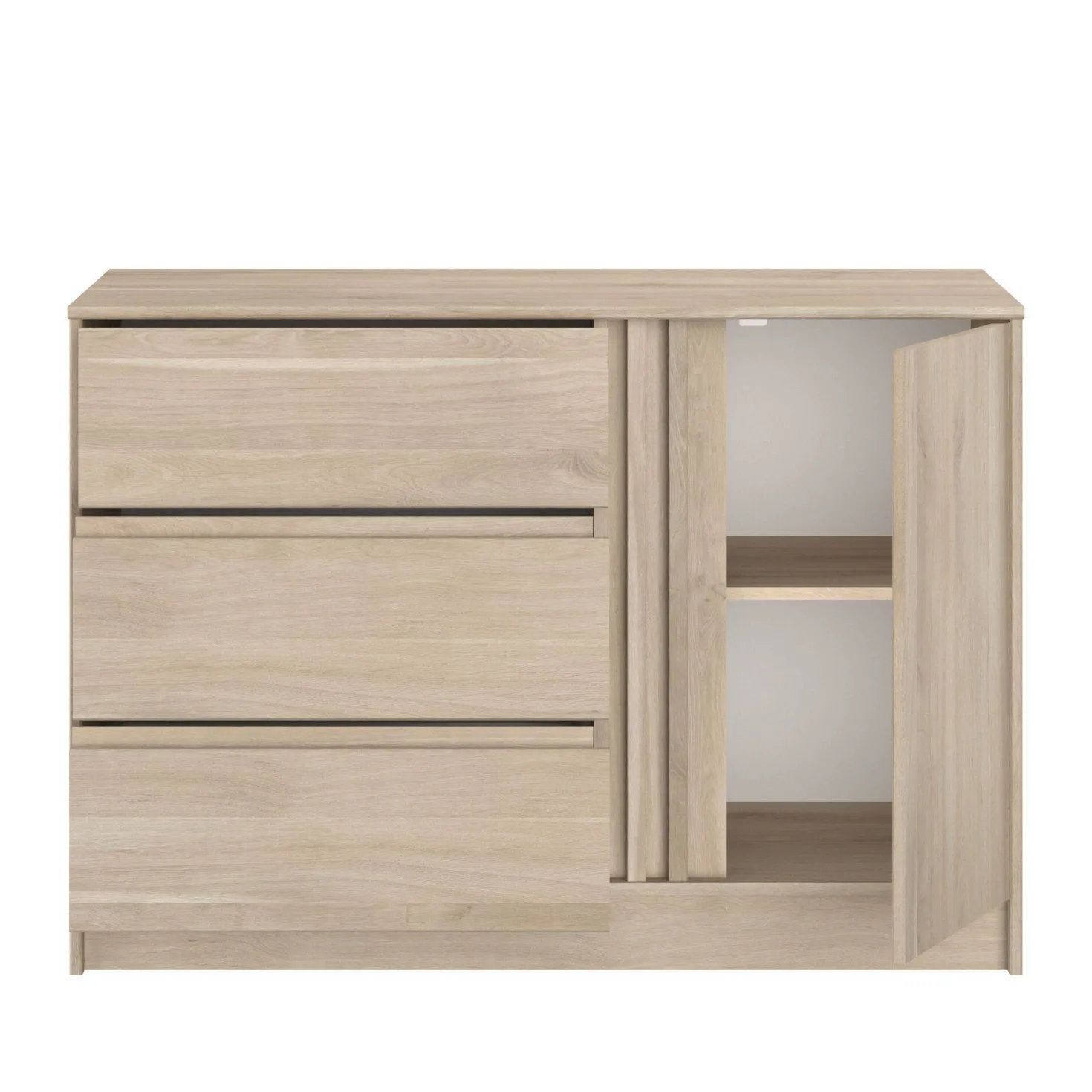 Commode 3 tiroirs 1 portes Palmyre