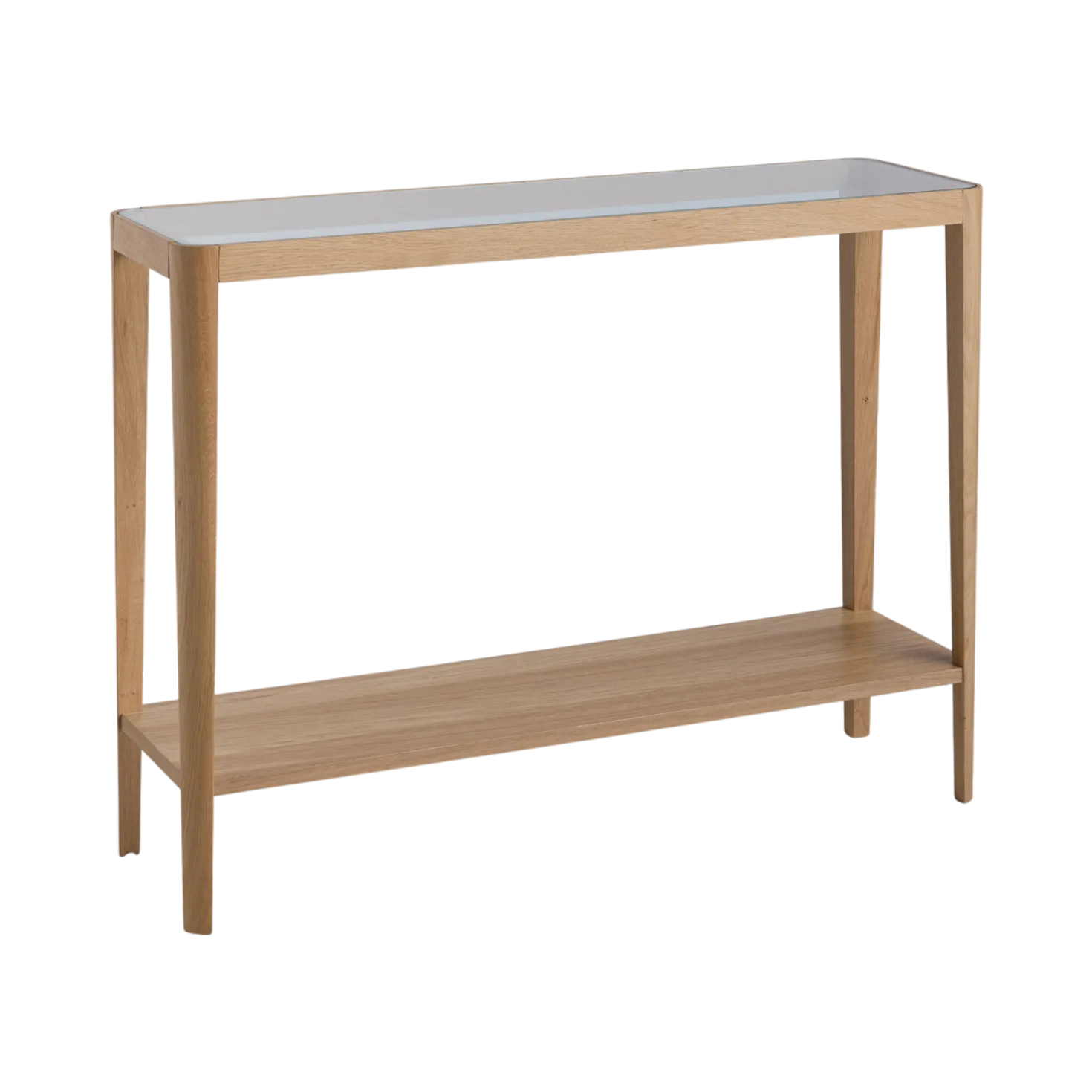 Console bois et verre Alice